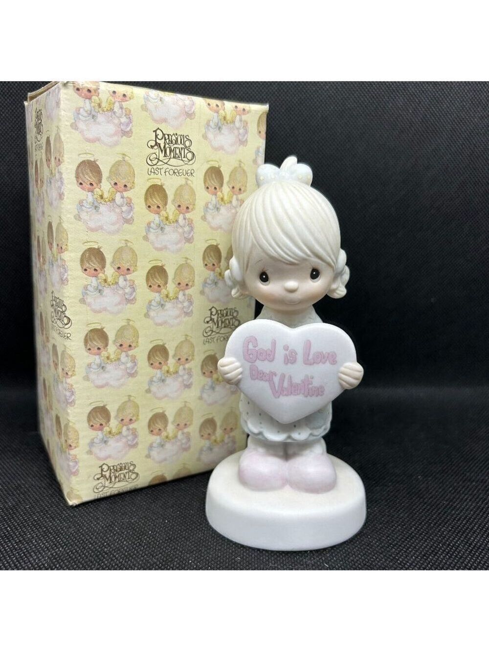 Precious Moments "God is Love, Dear Valentine" figurine